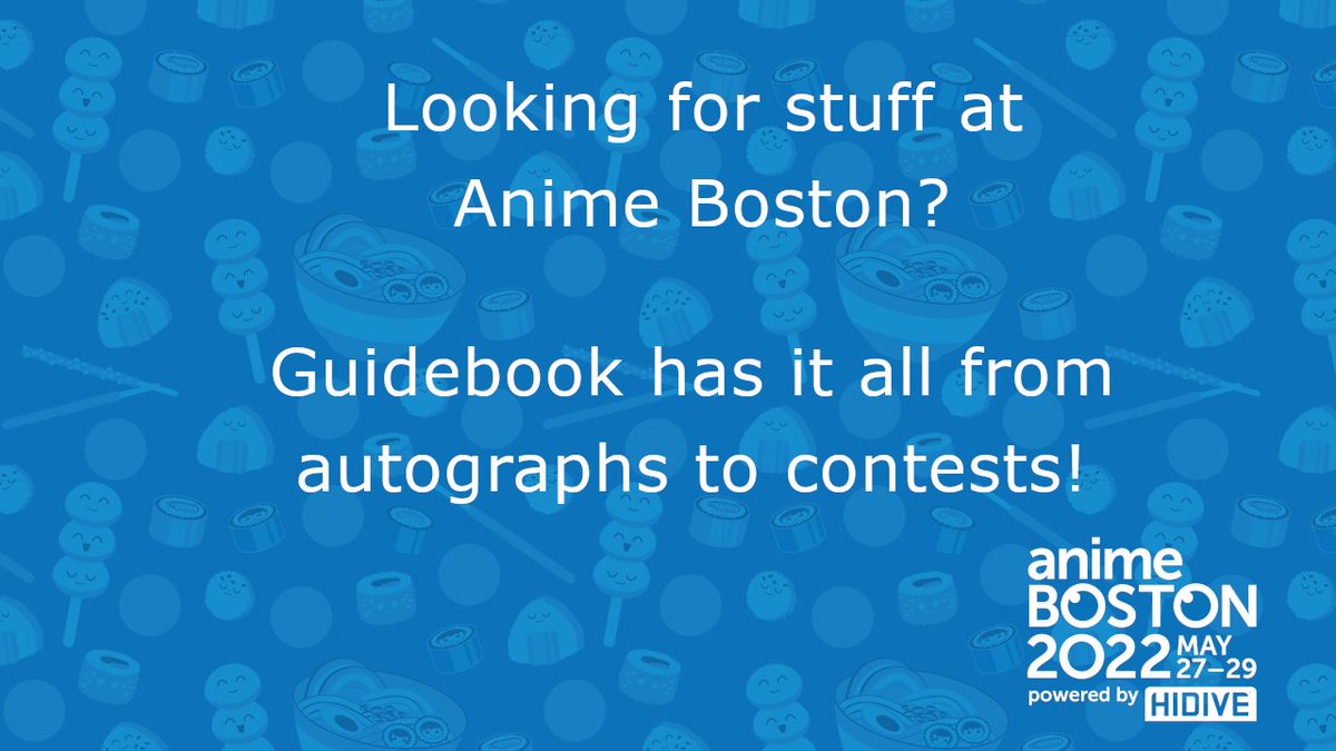 Anime Boston tweet media