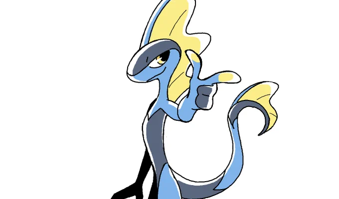 i drew inteleon from memory!! 