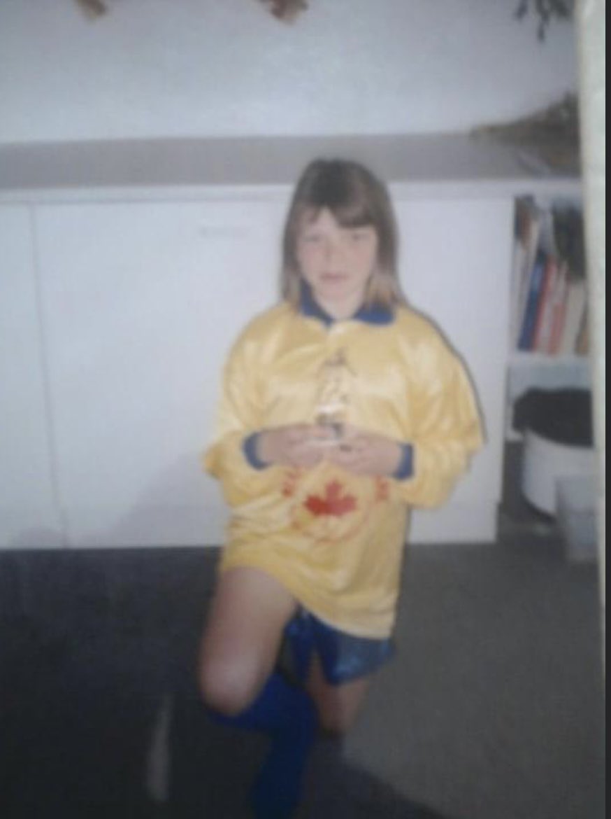 cas_coach_'s tweet photo. Some old footie pics of me I cherish the one of me receiving my player of season trophy from the England ladies sorry quality is bad cameras were rubbish them days @England @HerGameToo #memories #football #girls #woman @Lionesses #coachnow we won cup and leagues every time x https://t.co/UDFUtq94PR