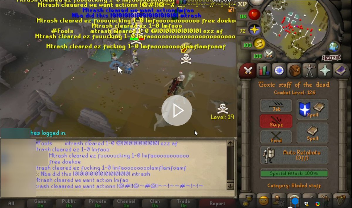 Sos OSRS tweet media