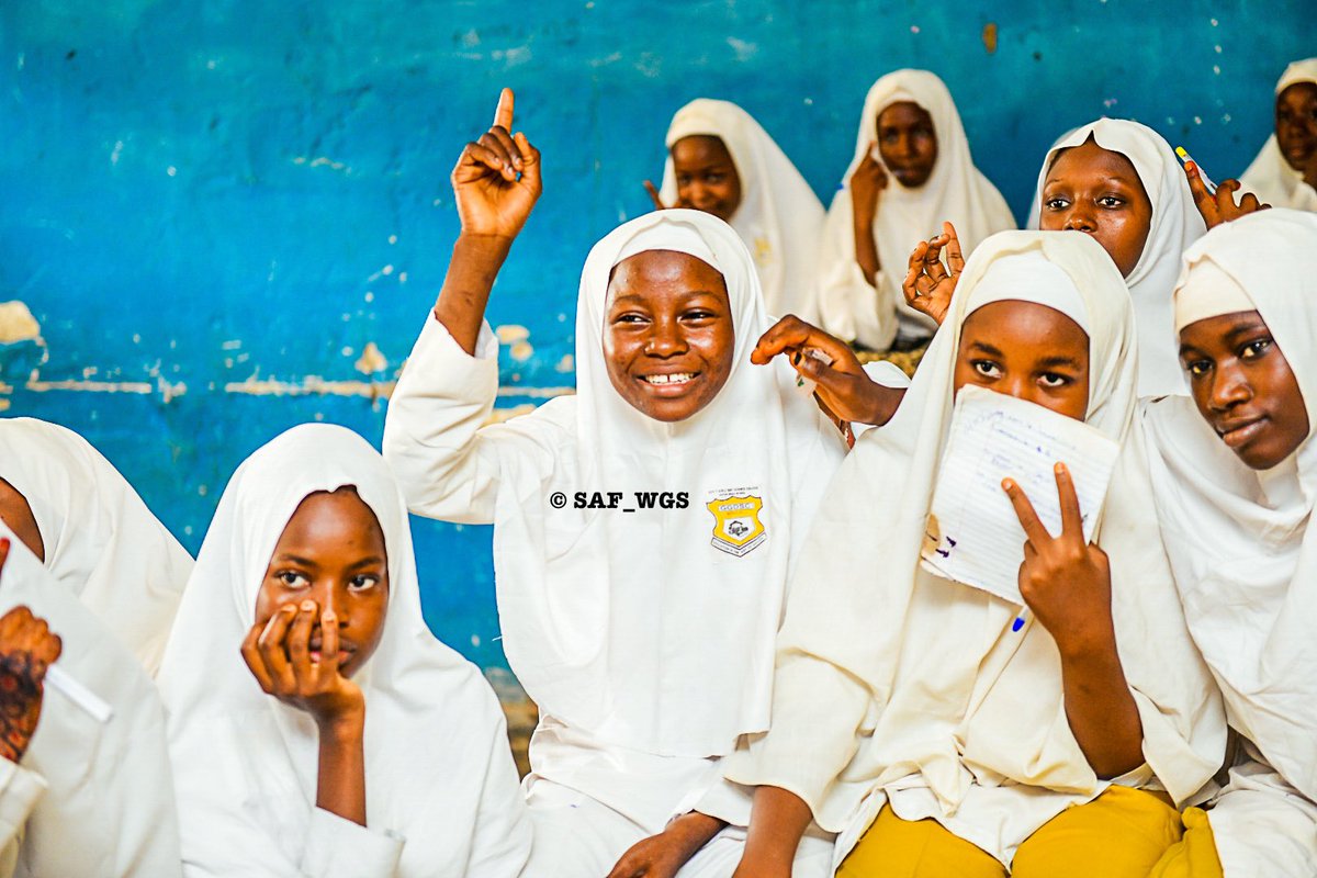 SAF_WGS's tweet photo. In Niger state, @saf_wgs celebrated Menstrual hygiene Day 2022 with Government day girls science college Minna. #wearecommitted #mhday #periodpoverty #safwgsagainstperiodpoverty
#EndPeriodPoverty #MHDay2022 #wearecommitted #safwgs #FreePadsForAll #Project3000Pads #MHDAY22 #safwgs https://t.co/tIyBQQvYmt