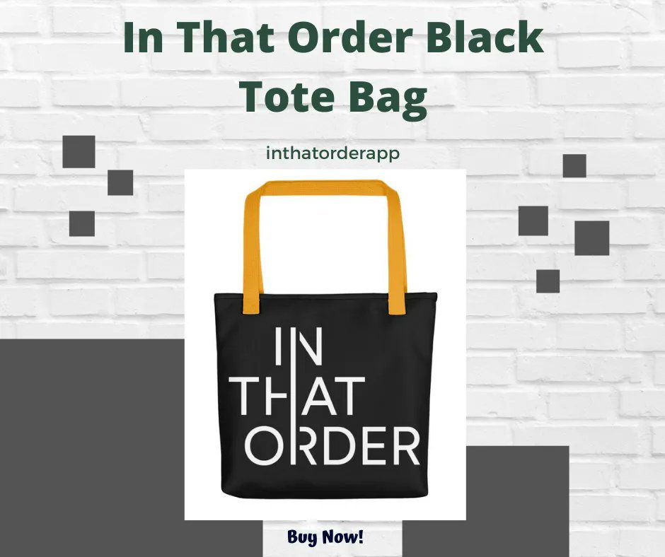 InThatOrderApp's tweet image. Are you looking for a spacious and stylish tote bag that you can use anywhere?
Buy now! inthatorder.store/products/in-th…

#mentalhealth #mentalhealthsupport #student #support #MentalHealthMatters #college #peersupport #mentalwellness #totebag #bags #totebags