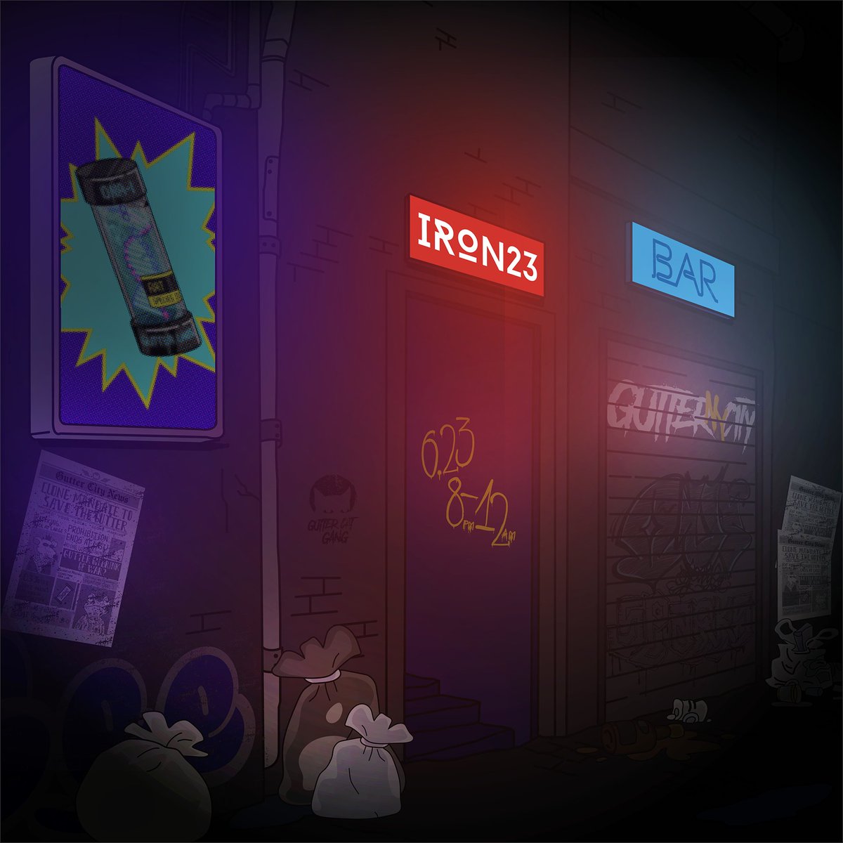 Gutter Cat Gang tweet media