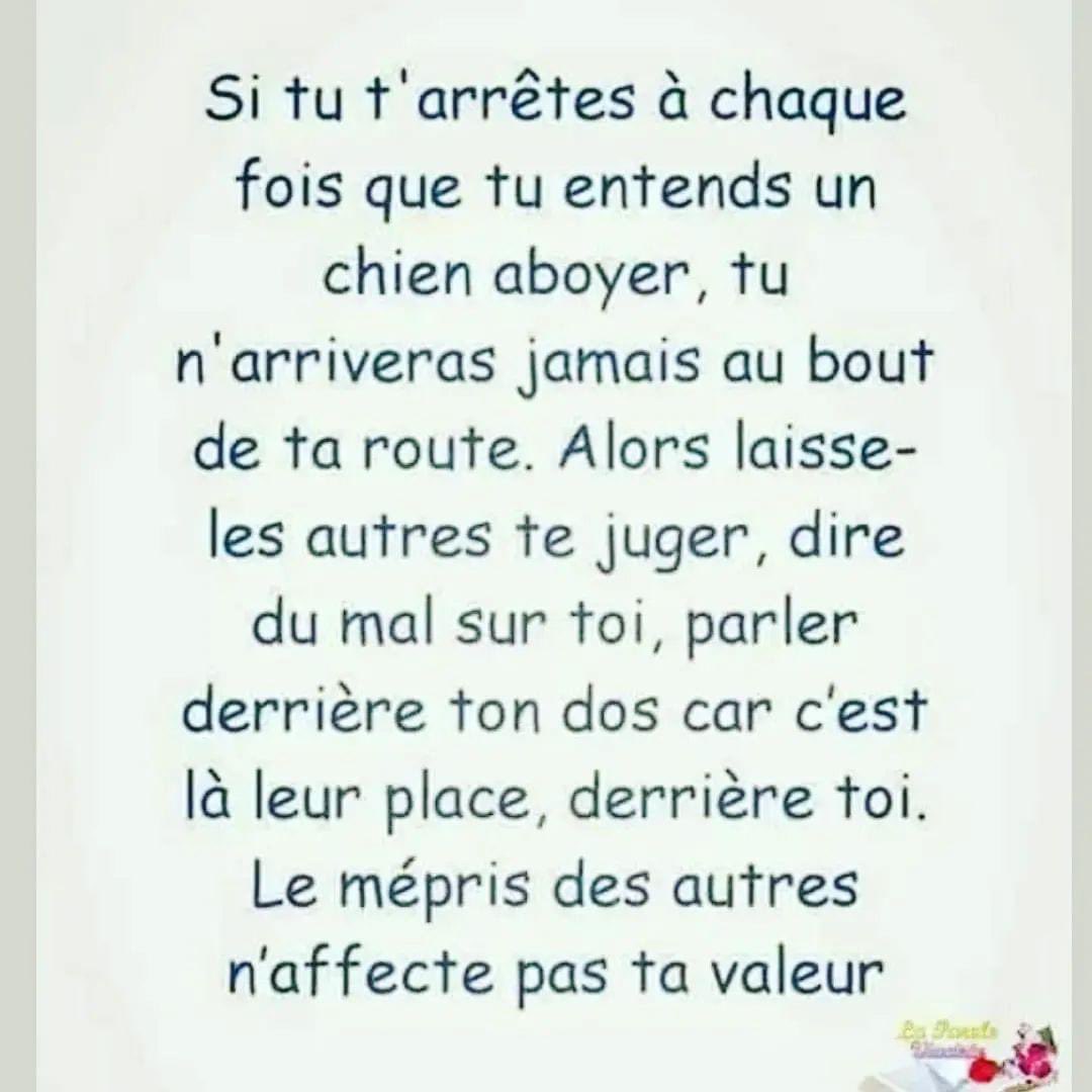 Laissez-les autres te juger…
