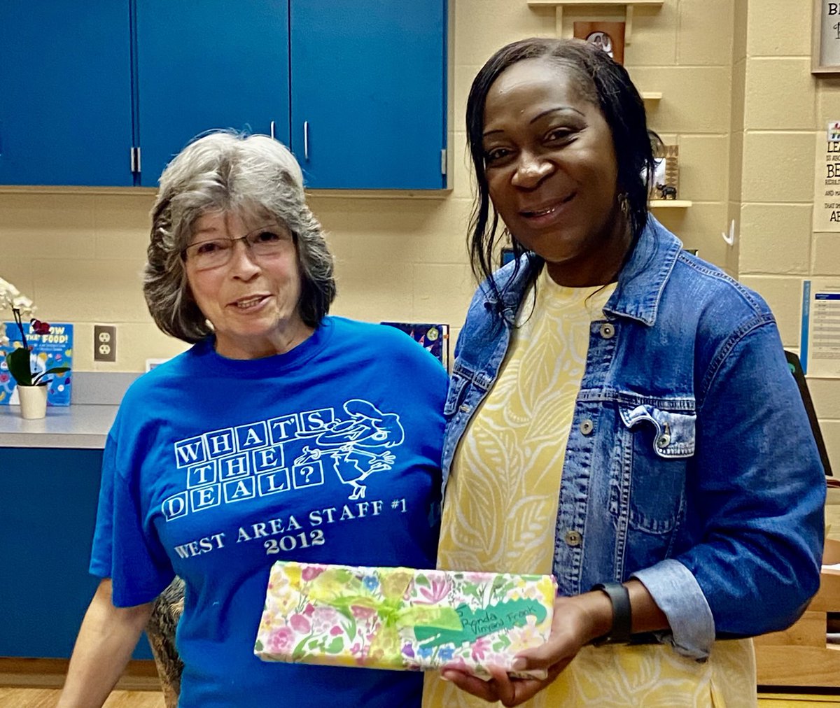 Congratulations Mrs. Vinyard for 25 years of service at Golden Grove! You have been so gracious and we love you!