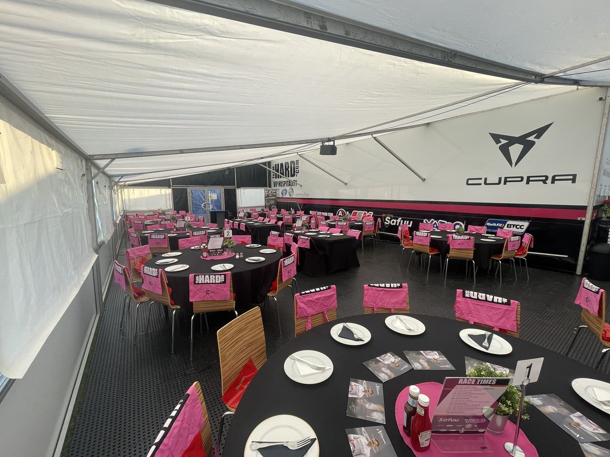 Ready for our <a href="/TeamHardRacing/">Team HARD. Racing™</a> Hospitality guests tomorrow here <a href="/thruxtonracing/">Thruxton Circuit</a> for the <a href="/BTCC/">BTCC</a> <a href="/AutobriteDirect/">Autobrite Direct LTD</a> <a href="/YAZOODrinks/">YAZOO Drinks</a> <a href="/JourneyHeroApp/">JourneyHero</a> <a href="/safuuracing/">Safuu Racing</a> <a href="/krombacherUK/">KrombacherUK</a> <a href="/CoffeeBeanShop/">CoffeeBeanShop</a> @CandeoVision <a href="/solleysicecream/">Solley's Ice Cream Parlour & The Pub at Solley’s</a> 

#GoHardOrGoHome