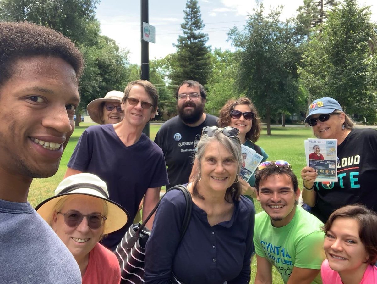 Hitting the streets in Woodland!