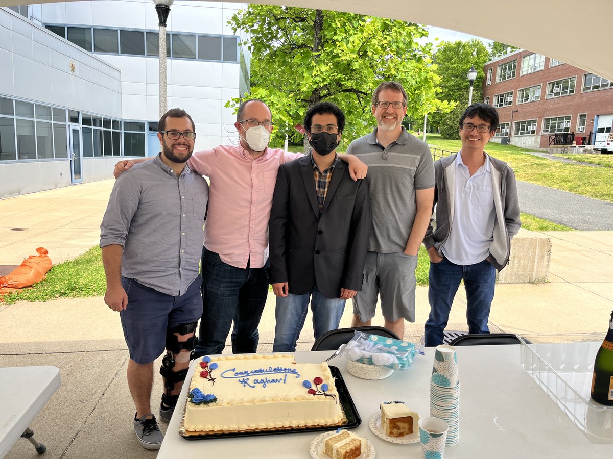 CameronMusco's tweet image. Congrats to @raghav_addanki for successfully defending his Ph.D thesis yesterday! @polylogblog and I were very lucky to have you as an advisee. @hunglvosu