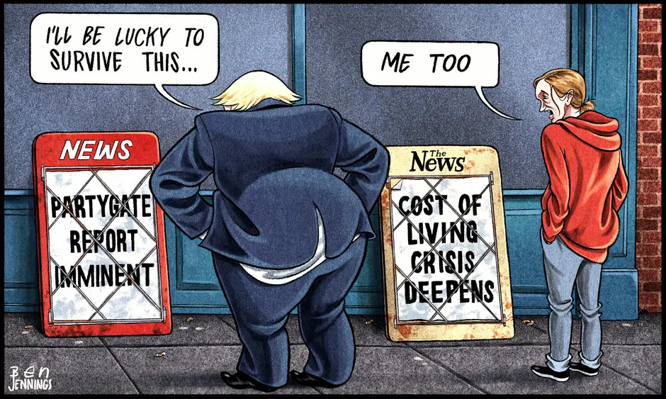 From draconian lockdowns to Boozy scandals &amp; ill-advised energy policies, it’s time for the warmonger Boozy Boris to take the exit door.