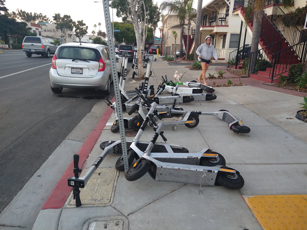 PCDan76's tweet photo. @BirdRide @Mgore181 Thanks for the trash @BirdRide 
#deletebird https://t.co/D7Bte2nQVe
