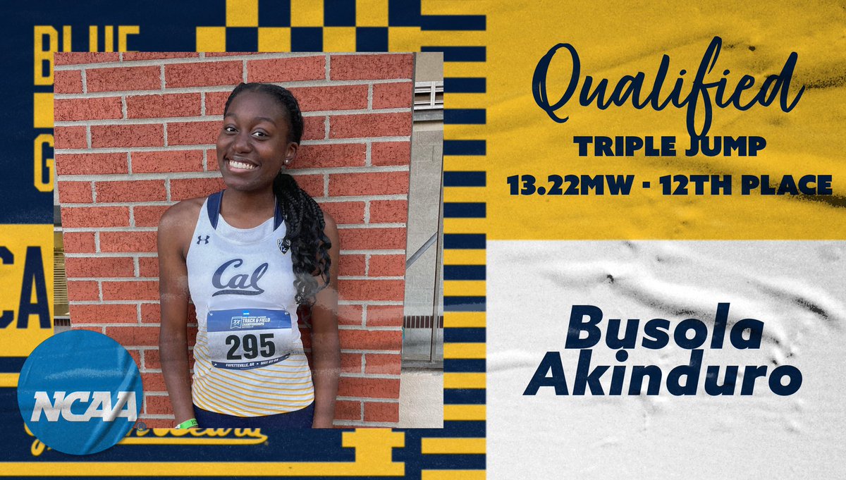 🎟 to NCAAs!!

Congratulations, Busola! #GoBears🐻