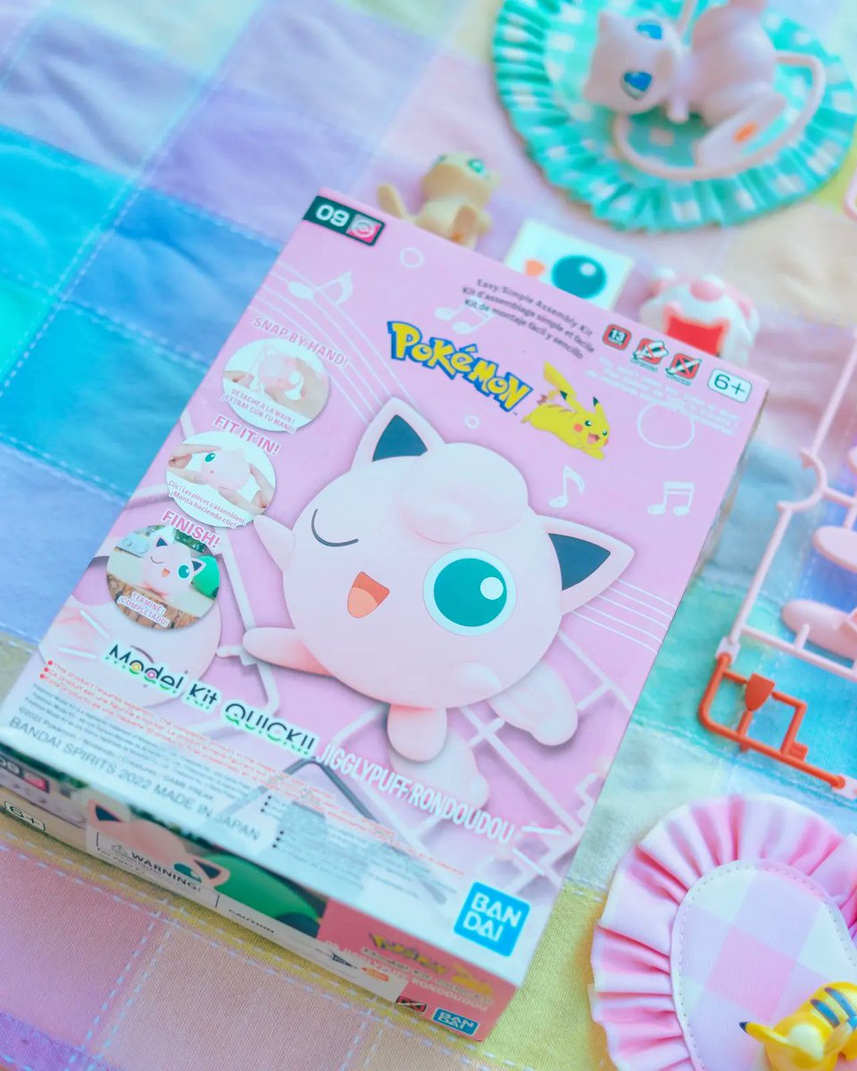 Kammiepompom's tweet photo. https://t.co/rmhppLncTk
These little pokemon builds are so cool! I have a mew one and saw this jigglepuffy one in a cute shop in Elizabeth Center and got her too :3!
π #jigglypuff π #modelkit π #pokemon π #jigglypuffpokemon π #pokemonmodelkit π #pokemonbuild π #Bandai https://t.co/tV6foaLXAQ