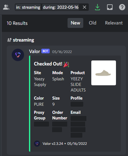 better late than never, took a short break but we back Bots:@MEKRobotics @ValorAIO @wrathsoftware Proxies:@LiveProxies @WolvesProxy @DonutProxies Servers:@ChefServers AWS Group:@aycdio @Galore_Notify +4 from confirmed/jake aco