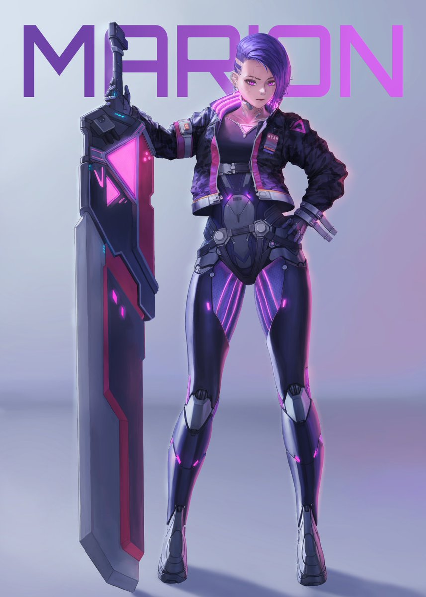 marionlab_io's tweet photo. //CODE NAME: MYAH

//COMBAT MODE: ENABLED

//INSTALLED BROADSWORD SKILLS

//NAME OF WEAPON: GROUND SPLITTER

NOTE: MYAH NEEDS TO UPGRADE HER LEGS INTO A MILITARY GRADE IN ORDER TO WITHSTAND THE WEAPON’S WEIGHT.

RT…TO CONTINUE https://t.co/wlzHDJUykG