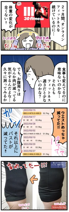 オンラインフィットネス、2ヶ月続けてみた結果…
私がやってるのはサーティフィットの月12回PROコースです→https://t.co/Cnl5dnIMDk
予約しないと勿体無い!の精神で続けてたけど、やっと「自分の為に」精神で予約できるようにやってきた!
#サーティフィット #オンラインフィットネス #pr 