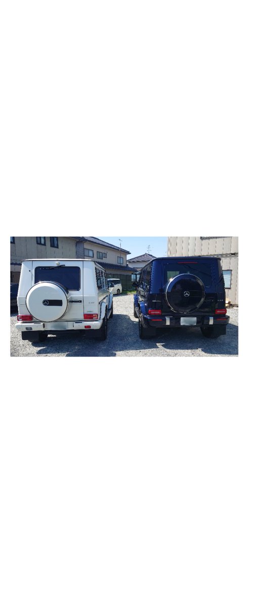 Prototype_03's tweet photo. Yutoくんに５度見してもらえるかな(^^)
G63新旧バージョン！ https://t.co/6Pg0zBKsQ5