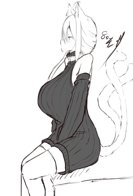 rkgk #オリジナル #女の子 #擬人化 #落書き #猫耳 https://t.co/WfEVz7Sfb6 