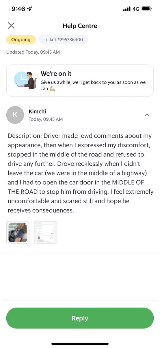 sinowicked's tweet photo. tw harrassment 

hey @GrabMY is this how your drivers are supposed to act https://t.co/4U7oVcGoq1
