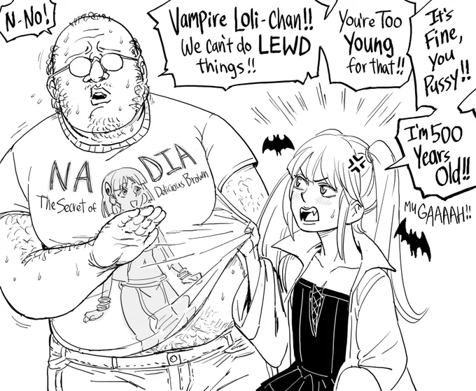 Patreon request:
Stupid vampire brat getting the deep dicking she deserves. 