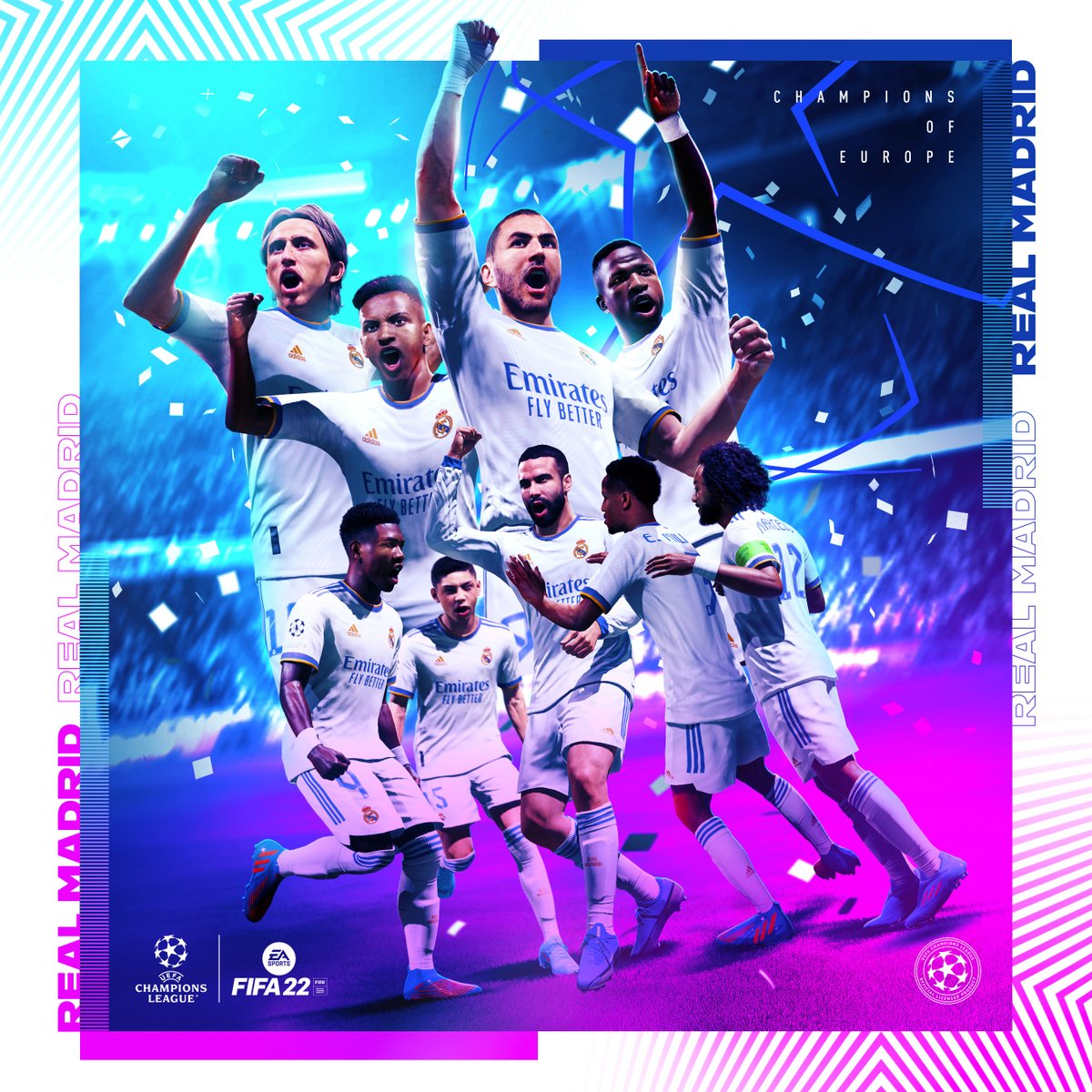 EASPORTSFC's tweet image. 🏆 𝗟𝗔 𝗖𝗔𝗧𝗢𝗥𝗖𝗘 🏆
Congratulations @realmadrid on their fourteenth @ChampionsLeague title 👏
#UCL #CHAMP14NS