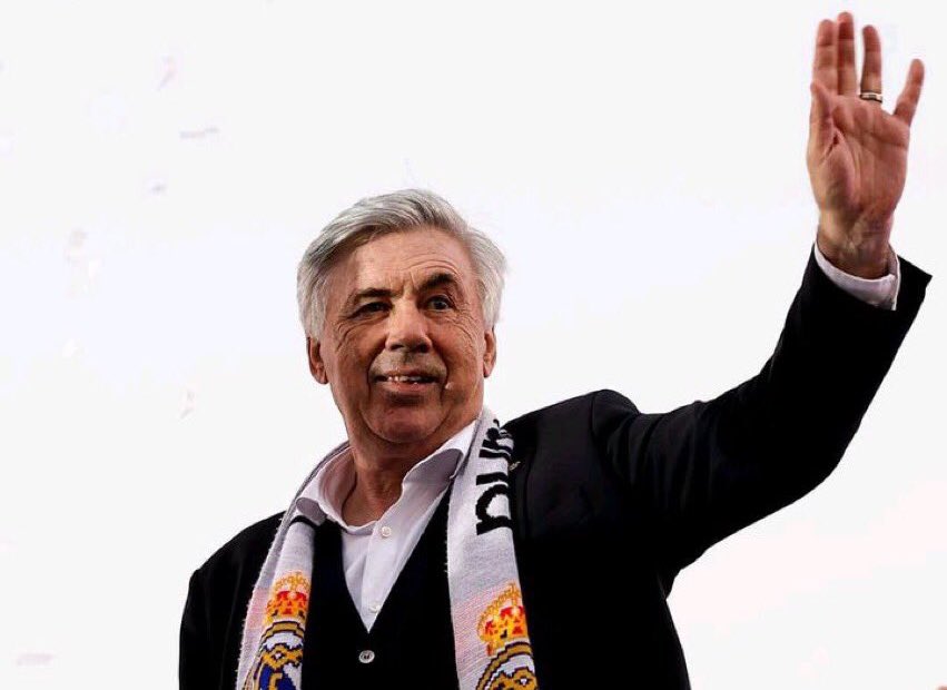 EvertonNewsFeed's tweet image. Congratulations to former Everton Manager, Carlo Ancelotti on winning the Champions League with Real Madrid and becoming the first manager in European Cup history to win 4 Champions League titles.