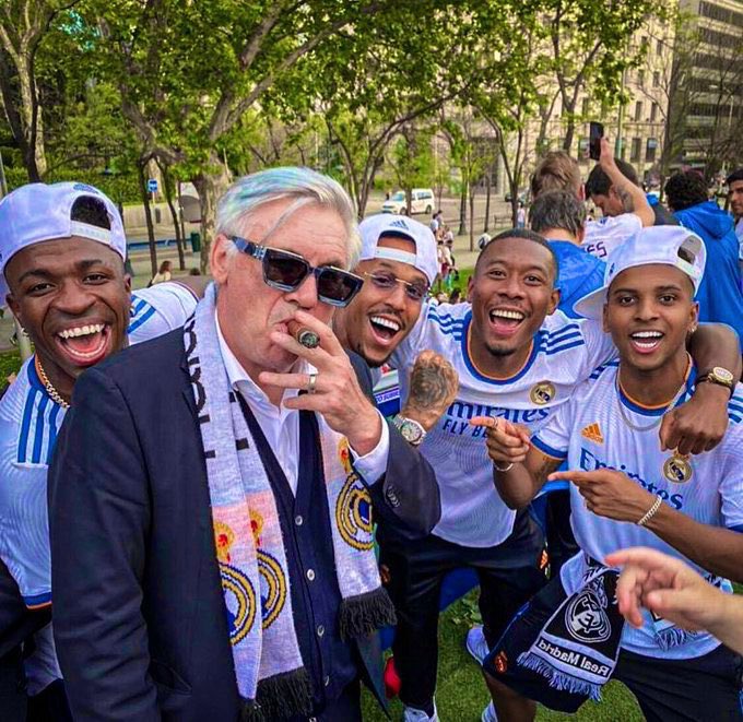 Don Carlo Ancelotti. #Respect