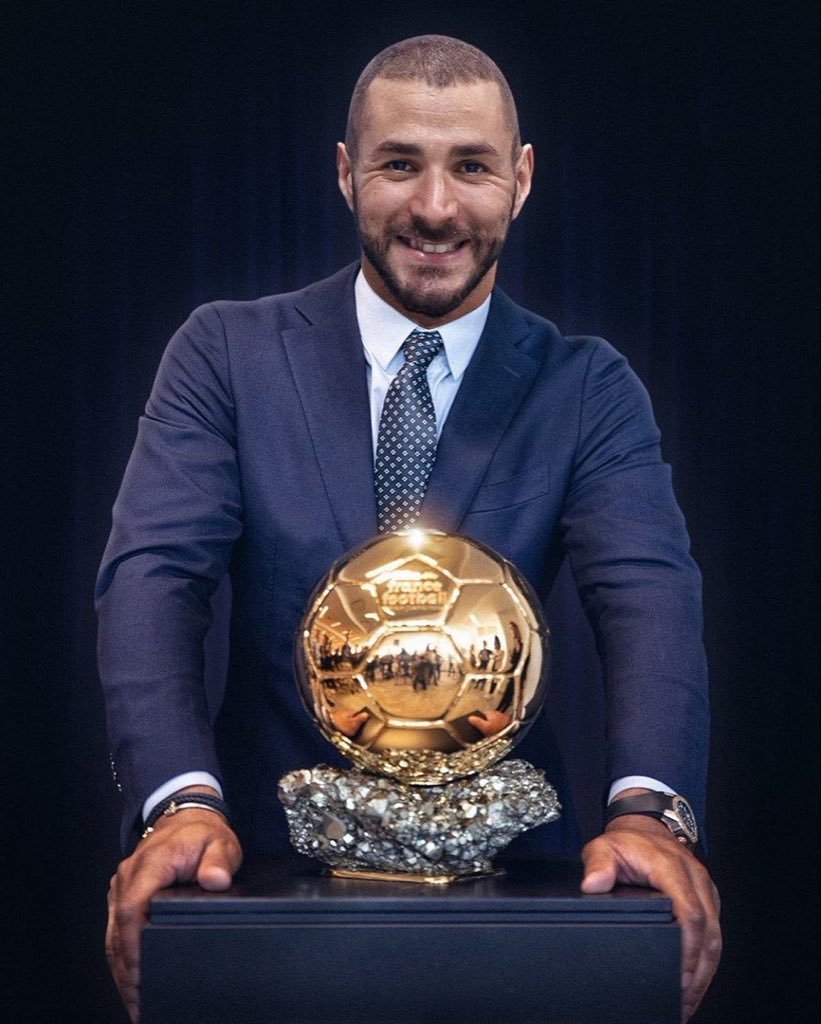 Le Ballon d'Or à Karim Benzema