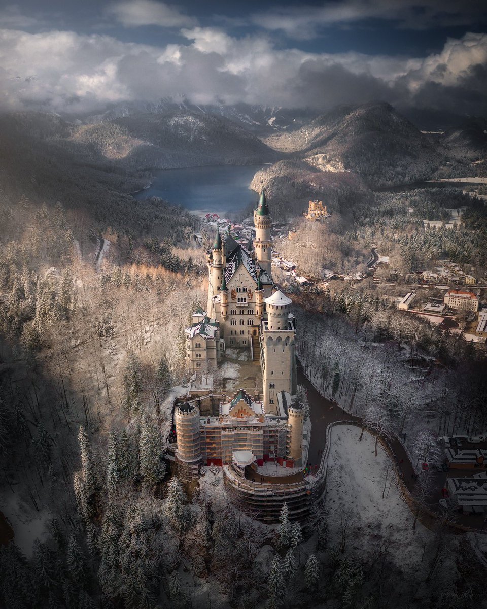 A wintry morning in Bavaria