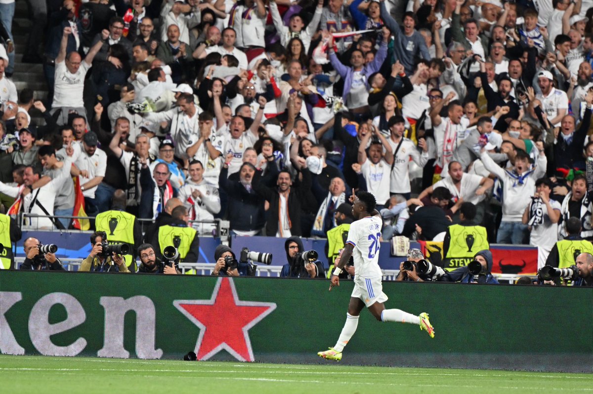 talkSPORT's tweet photo. ✅ PSG
✅ Chelsea 
✅ Man City
✅ Liverpool

One of the greatest #UCL knockout runs of all time #UCLFinal https://t.co/lbD8HPIXJg
