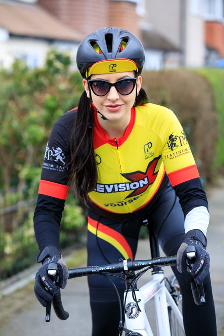 Tomorrow I will be cycling 100miles at Ride London with fellow @pornpedallers 🚴&zwj;♀️  Please help us raise