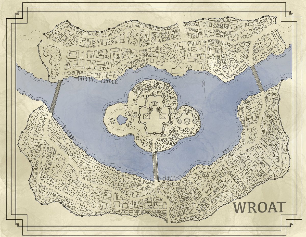 pathsofinspire's tweet image. I did a redraw of Wroat to match the more specific aspects of my Eberron. What do you think @HellcowKeith?
.
.
.
#dungeonsanddragons #dnd #dndmaps #fantasymap #Eberron #fantasycartography #adventuremap #mapmaking #battlemap #fantasymapmaking #dungeonmap #dungeoncartography #wroat