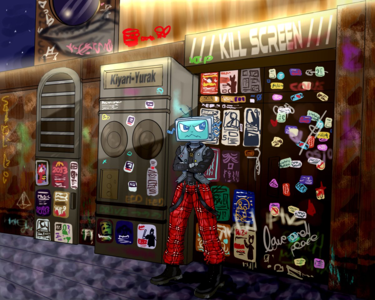 VirtualCoreTV's tweet image. What's up, frendos?! I'm VirtualCore, a TV-head punk robot #VTuber. I'm a variety streamer. I play games, do graphic design, and just hang out with my good buds. Come hang out in stream sometime!

Twitch: twitch.tv/virtualcorepla…
Linktree: linktr.ee/virtualcore