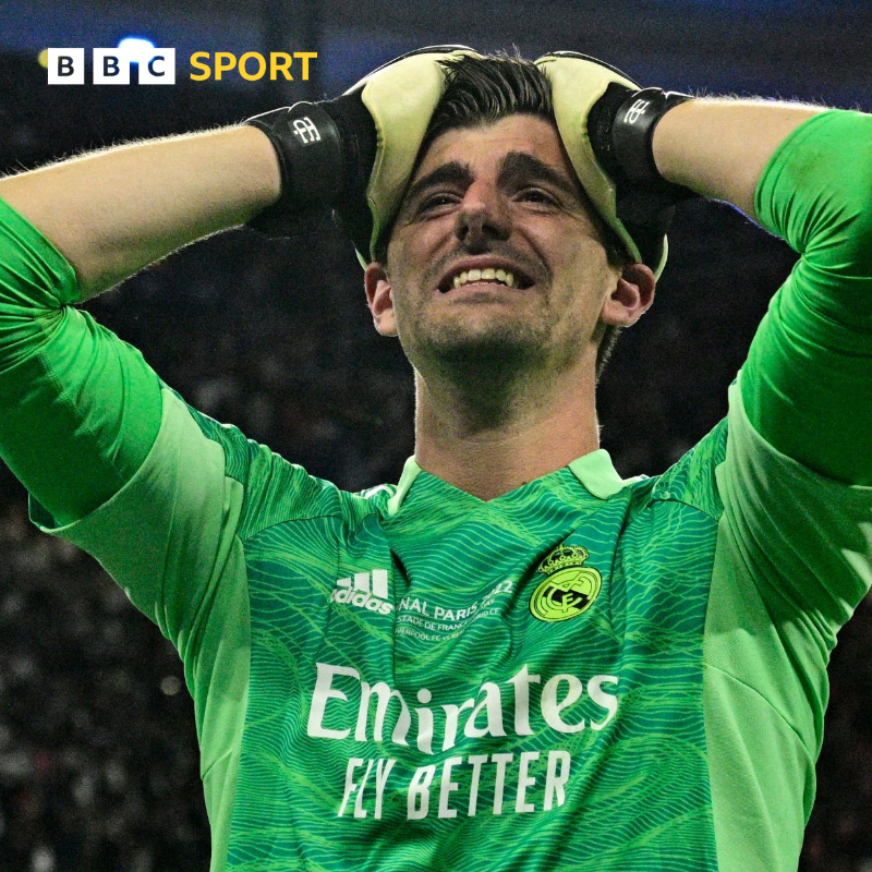 BBCSport's tweet photo. PSG ✔️
Chelsea ✔️
Man City ✔️
Liverpool ✔️

Real Madrid have seen off some of the best teams in Europe to win the Champions League 🔥 

📲 Follow reaction on @BBCSounds

#BBCFootball #UCLfinal #LIVRMA