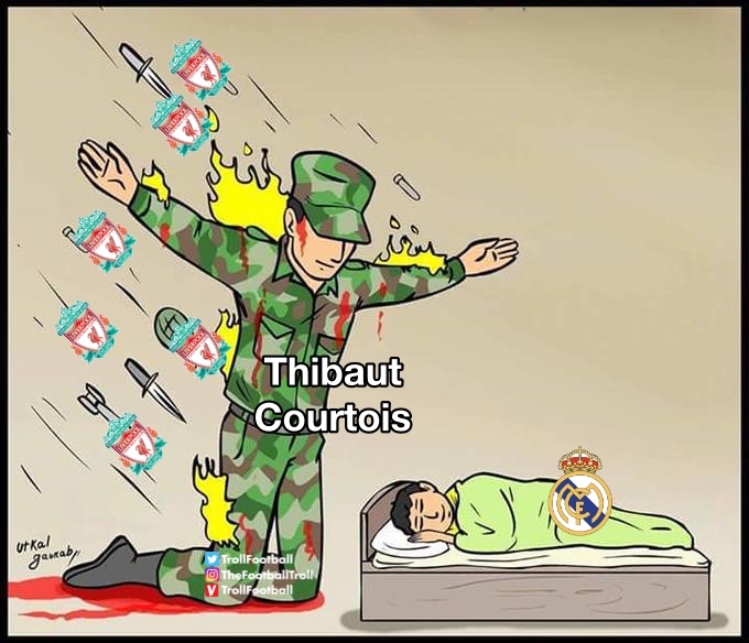 Thibaut Courtois, saygılar.