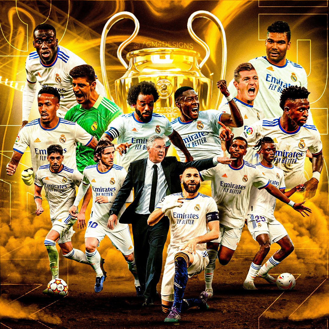 gm4designs's tweet photo. 👑 ¡REYES DE EUROPA! 👑
#CHAMP14NS | @realmadrid @ChampionsLeague https://t.co/Rahkx296ba