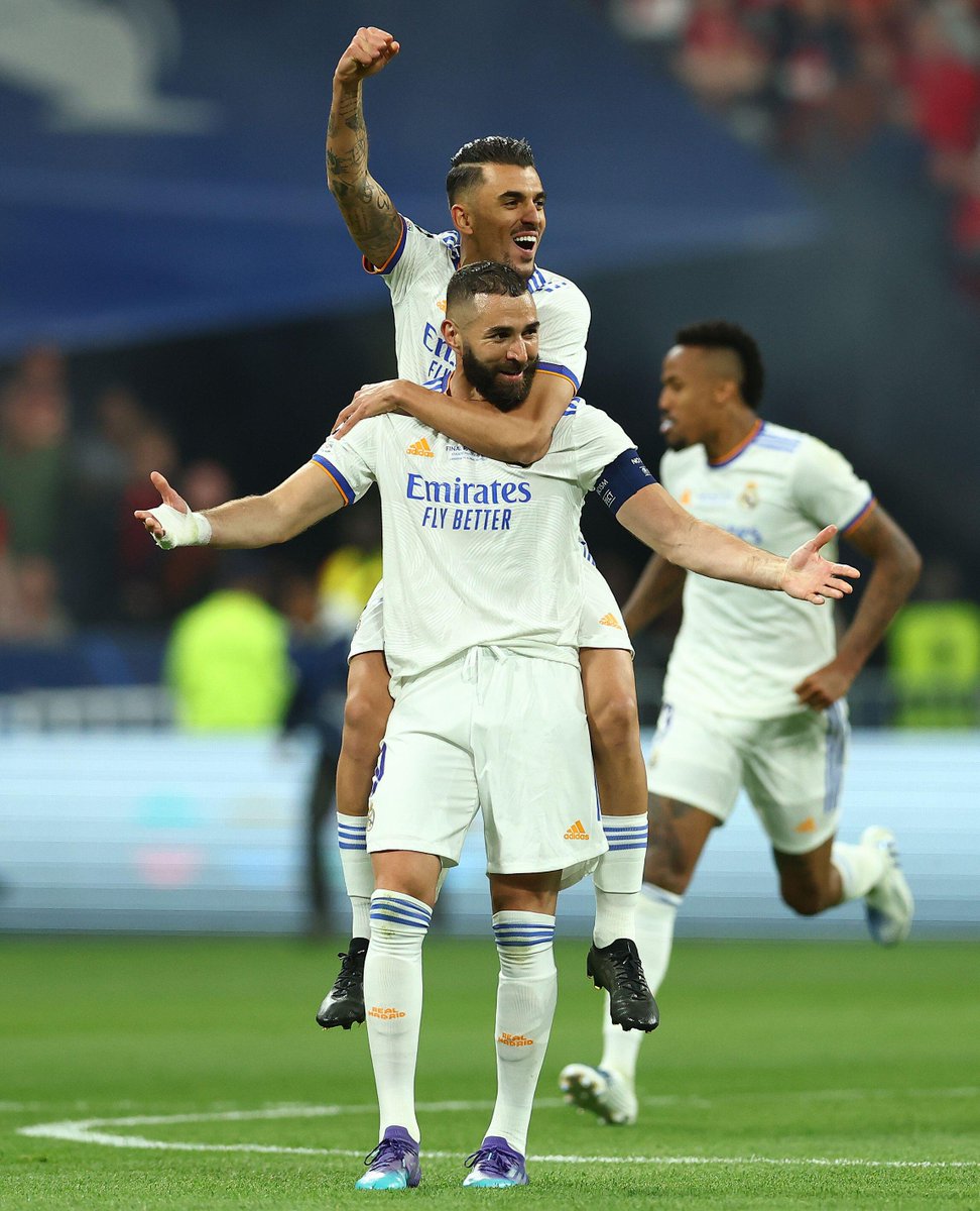 Squawka_Live's tweet photo. 22nd May: Karim Benzema wins the Pichichi trophy for the first time in his career 🏆

28th May: Karim Benzema wins the #UCL Golden Boot for the first time for the first time in his career 🏆

17th October: Karim Benzema wins the Ballon d’Or for the first time in his career? ⏳ https://t.co/SV4NeomHDf