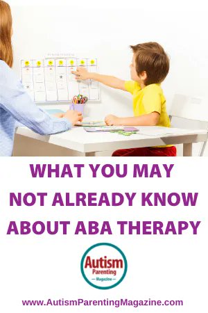 What You May Not Already Know about ABA Therapy buff.ly/38Bpl0o #Autism