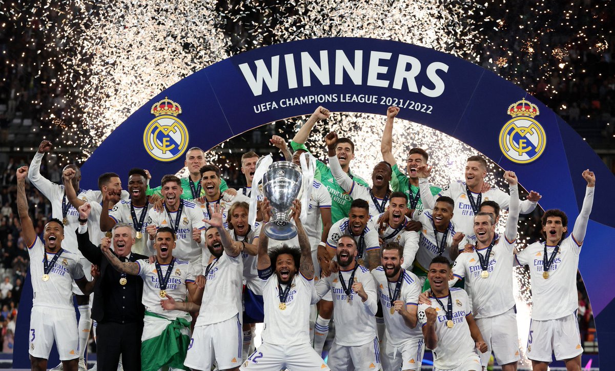 #ChampionsLeagueFinal #HalaMadrid <a href="/Benzema/">Karim Benzema</a> 
Kral tacı taktı #UCLfinal