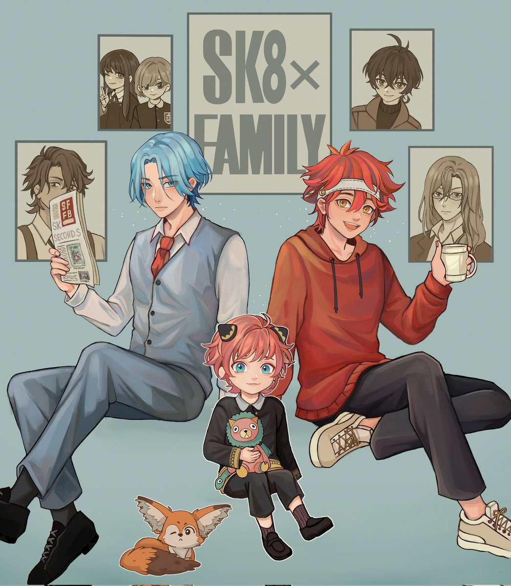 Dali_bread's tweet photo. 🛹Sk8 the infinity x SpyxFamily AU
#SK8THEINFINITY #Renga #sk8 #Langa #Reki #SPYxFamily https://t.co/hbnxDStTwt