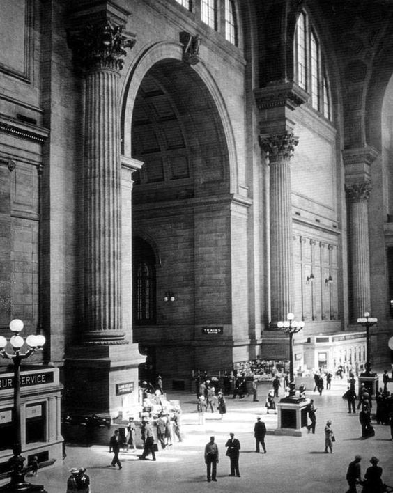 The original Pennsylvania Station, opened in 1910 and demolished 54 years later.