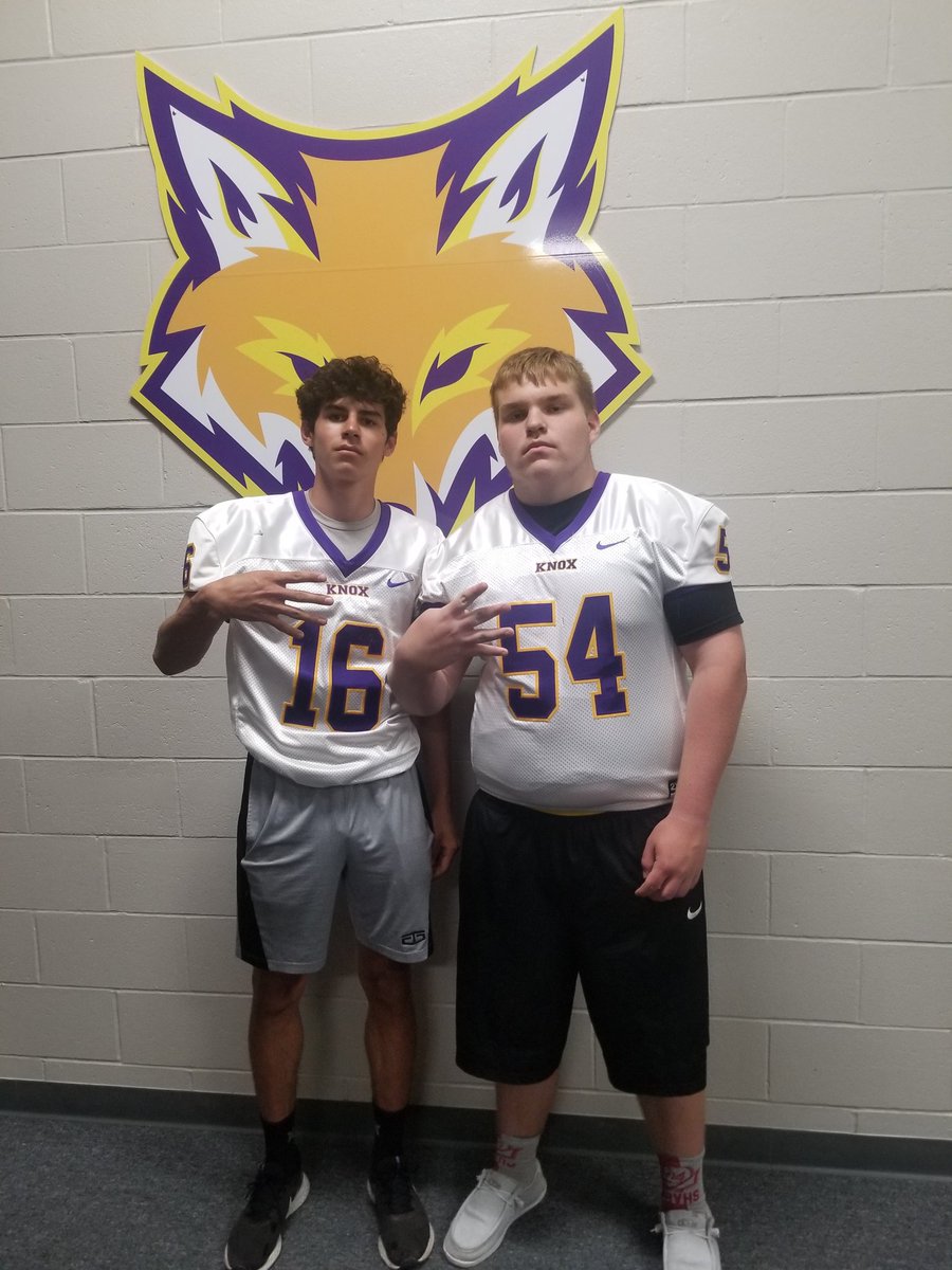 Had a great time out at Knox College today for their Junior Day. <a href="/AdamRies5/">Adam Ries</a> <a href="/Orion13540706/">Orion Herrle</a>
