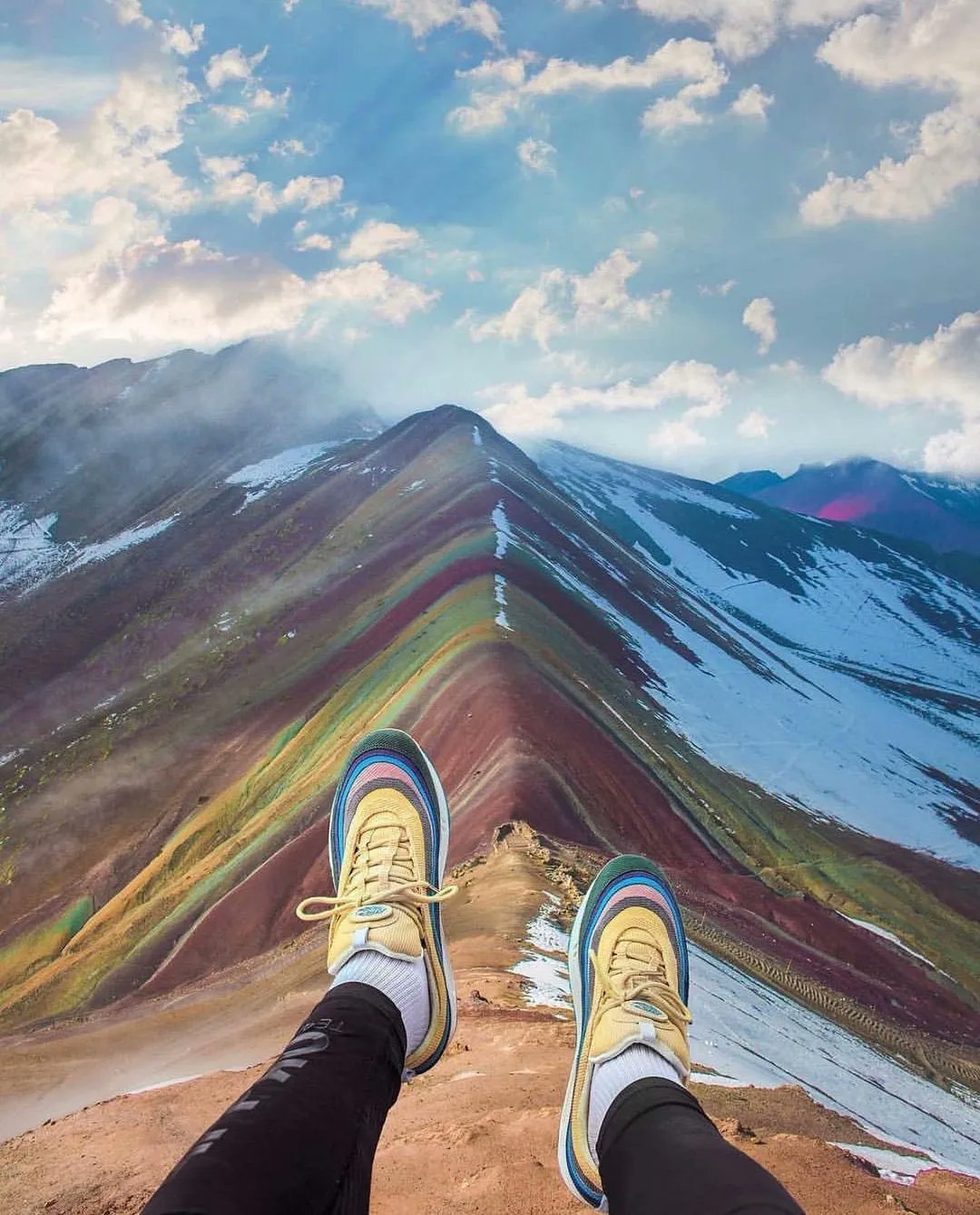 on X: Wotherspoon x Air Max 97 at Mountain in Peru 🌈 https://t.co/acIIb0737a" / X