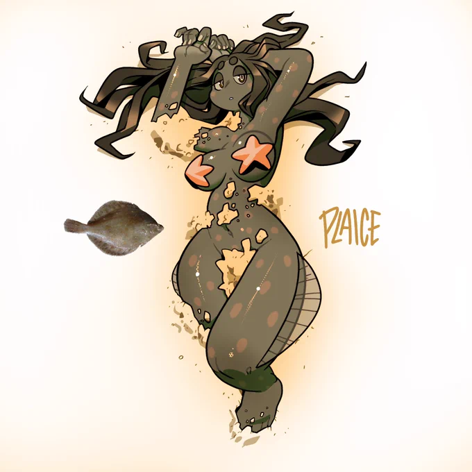 Mermay Day 28 - Plaice
This commonly-found flatfish spends much of its day nestled down into the soft sand, happily eating shellfish. 