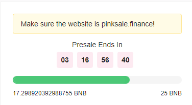 winnernftgame's tweet photo. We're almost there, don't miss your chance !

https://t.co/rVZv6nTaK4

#eSports #WINNER #NFT #P2E #GameFi #Bitcoin #Pinksale #presale #IDO #ICO #games #token https://t.co/67uzEZMMvU