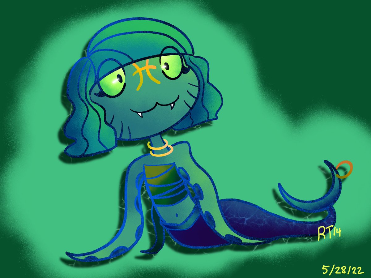 reptu14's tweet photo. Mermaid
#mermay2022 #mermaid #Procreate #characterdesign https://t.co/iRDvKn33TL