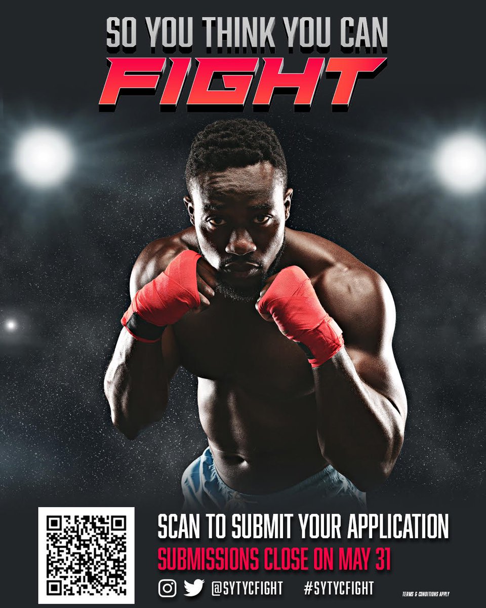 trillerfight's tweet photo. So, you think you can fight? 👊
Join the Producer of American Idol & So You Think You Can Dance on @Triller to see if you have what it takes.
Apply by downloading the Triller app & uploading a video with your name, age, & weight with #sytycf https://t.co/c8Odfxw0hE https://t.co/JN73TEYeJS