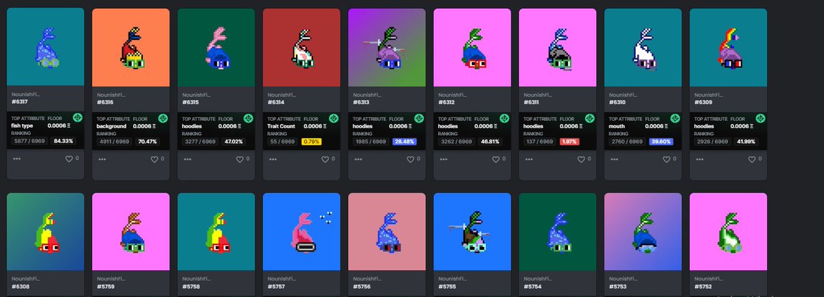 <a href="/NounishFish/">NounishFish (SOLD OUT) ⌐◨-◨</a> They are lovely