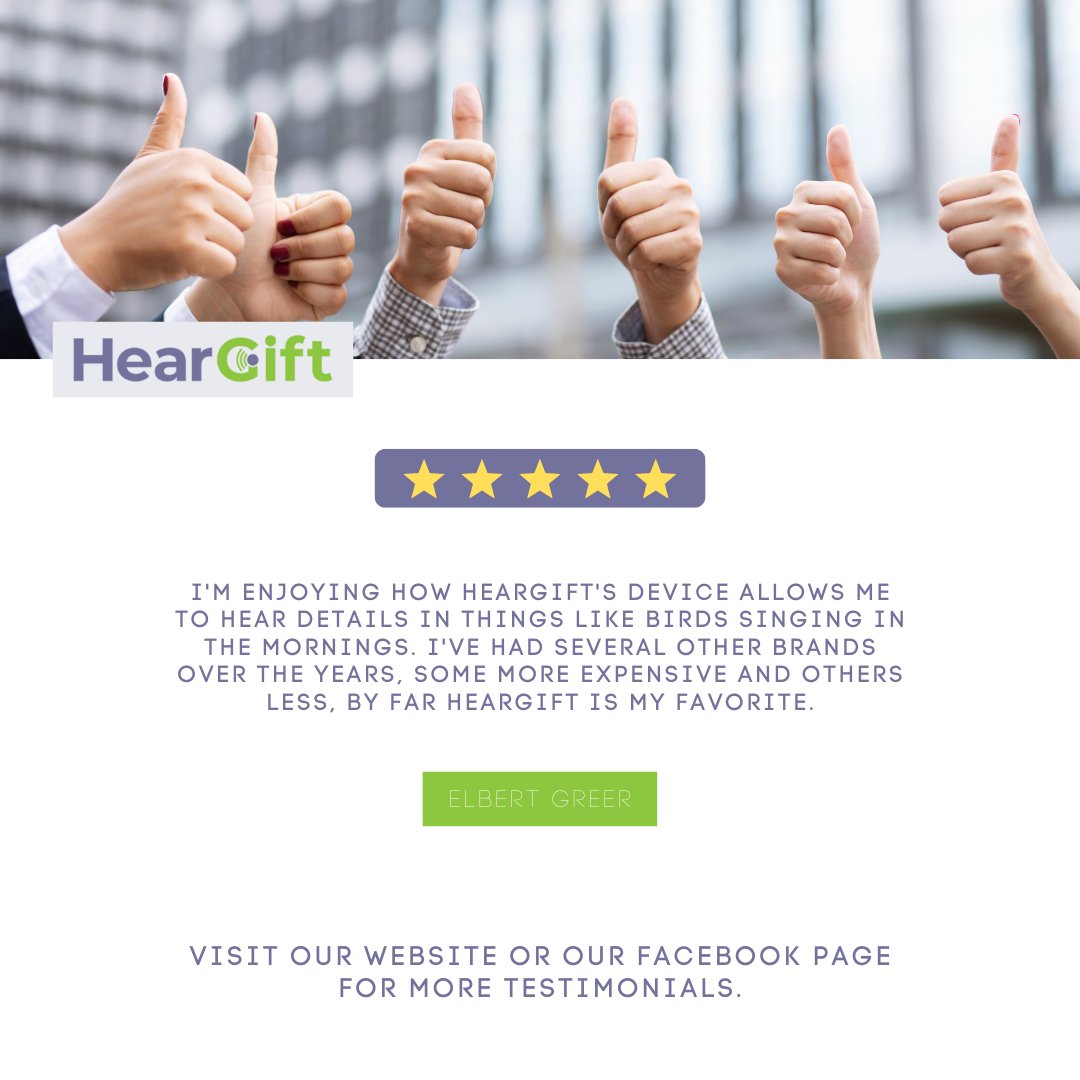 HearGift's tweet photo. For a long time, the only option was to spend thousands of dollars on traditional #hearingaids.
Thankfully, that's no longer the case.
https://t.co/mwIQgixofK https://t.co/AxhEQDcmpX