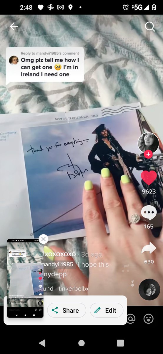 Shaunee2141's tweet photo. Johnny Depp mail
The Spanky Taylor Company
916 West Burbank Blvd #206C
Burbank, CA 91506
Screenshot from a TikTok I seen.
#teamjohnnydepp #IStandWithJohnyDepp #JohnnyDepp https://t.co/QFnQy0Fjmh