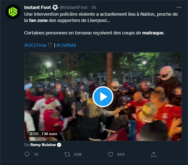 Hyper bien gérée ta fan zone